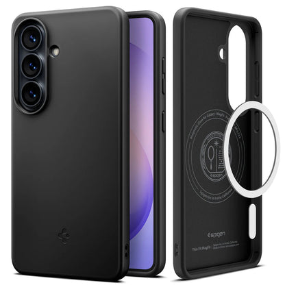MagSafe-deksel for Samsung Galaxy S26 Plus S947, Spigen, Thin Fit, Svart ACS11395