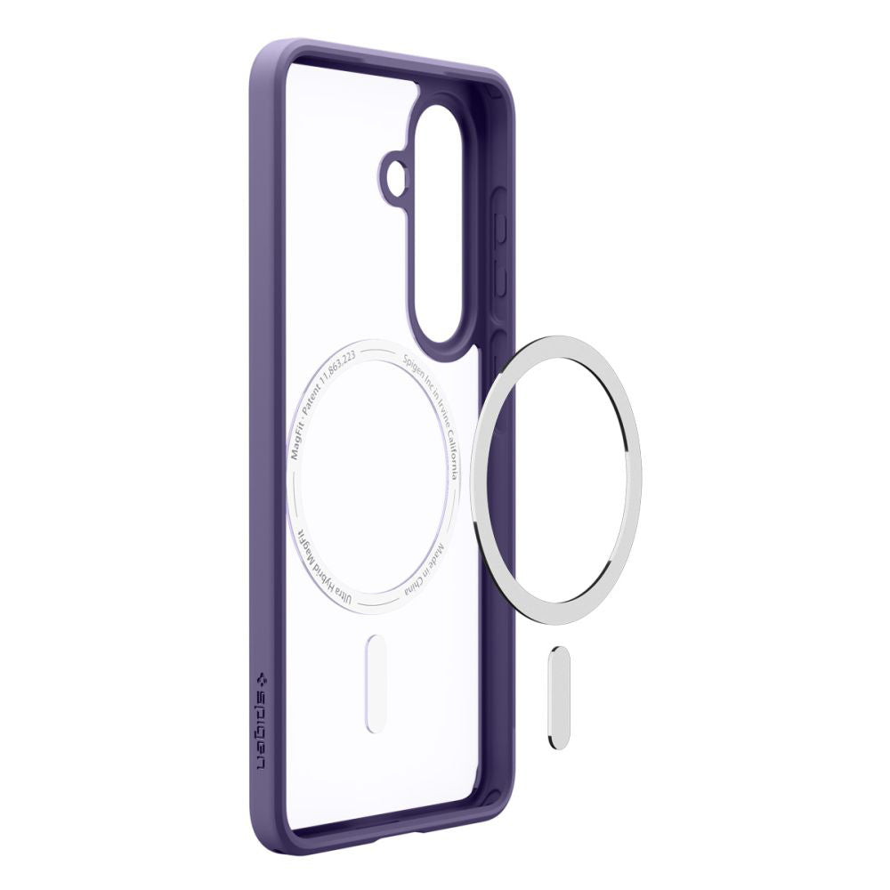 MagSafe-deksel for Samsung Galaxy S26 Plus S947, Spigen, Ultra Hybrid, Mørk Lilla ACS11214
