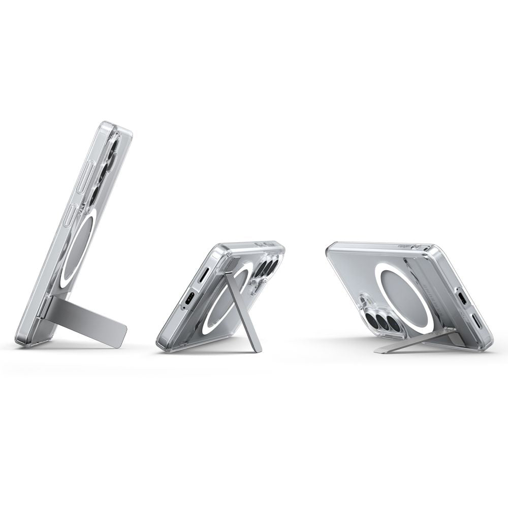 MagSafe-deksel for Samsung Galaxy S26 Plus S947, Spigen, Ultra Hybrid S, Gjennomsiktig Hvit ACS11050