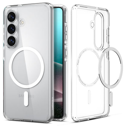 MagSafe-deksel for Samsung Galaxy S26 Plus S947, Spigen, Ultra Hybrid, Transparent Hvit ACS10709