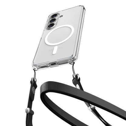 MagSafe-deksel for Samsung Galaxy S26 Plus S947, Spigen, Ultra Hybrid, Transparent Hvit ACS10709