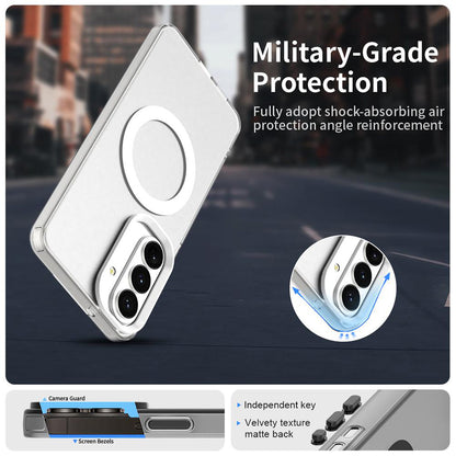 MagSafe deksel for Samsung Galaxy S26 Plus, Techsuit, CandyCase, Hvit