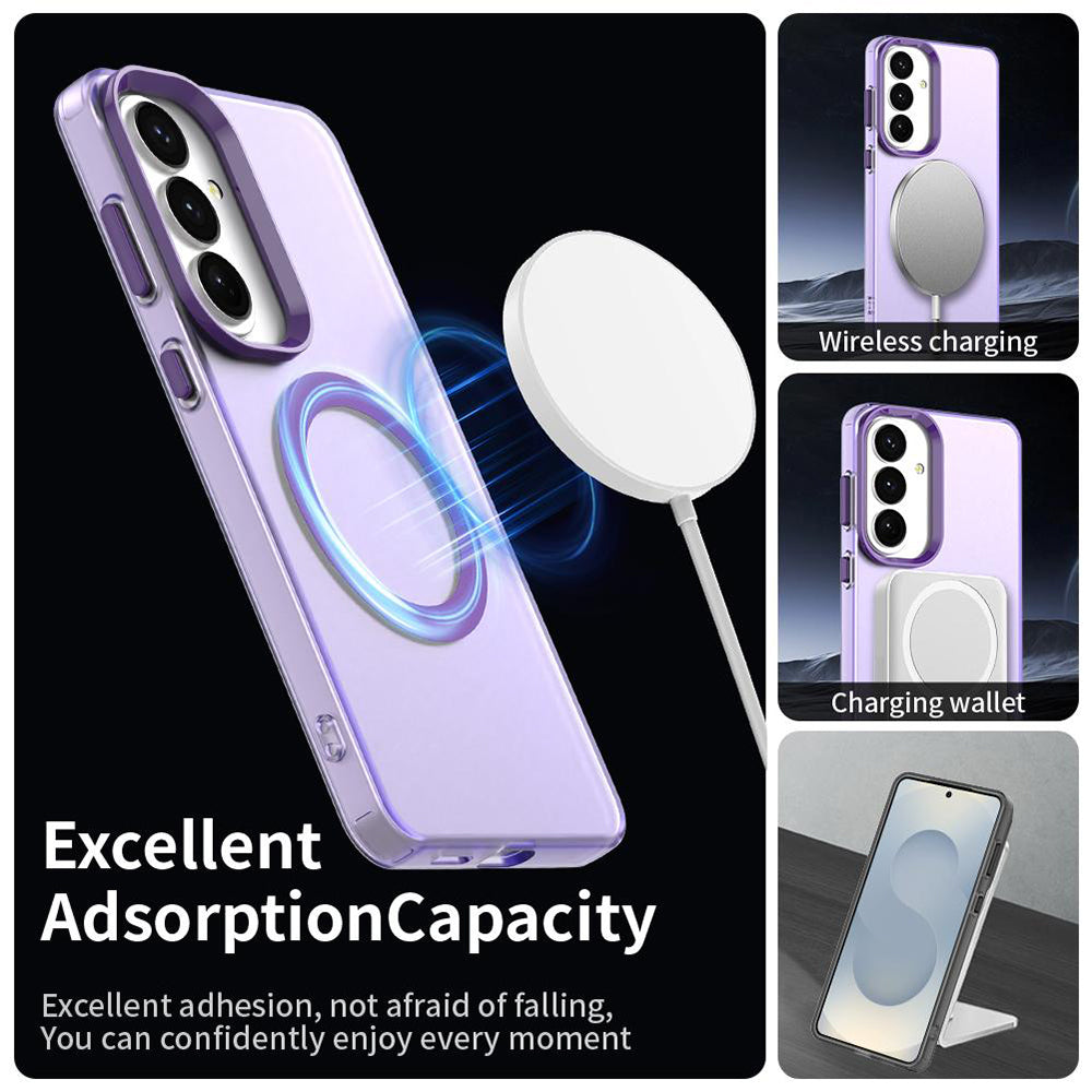 MagSafe deksel for Samsung Galaxy S26 Plus, Techsuit, CandyCase, Lilla