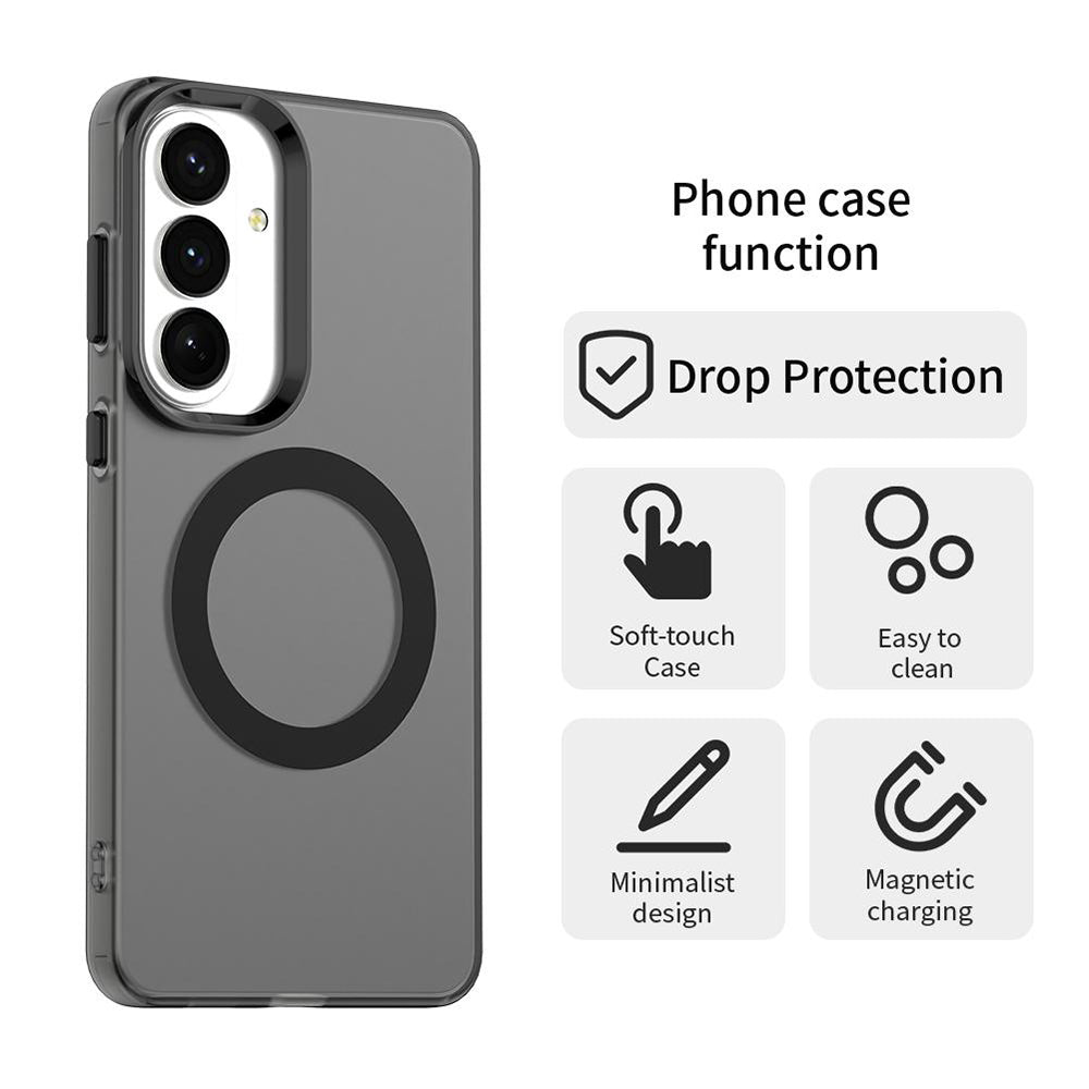 MagSafe-deksel for Samsung Galaxy S26 Plus, Techsuit, CandyCase, Svart