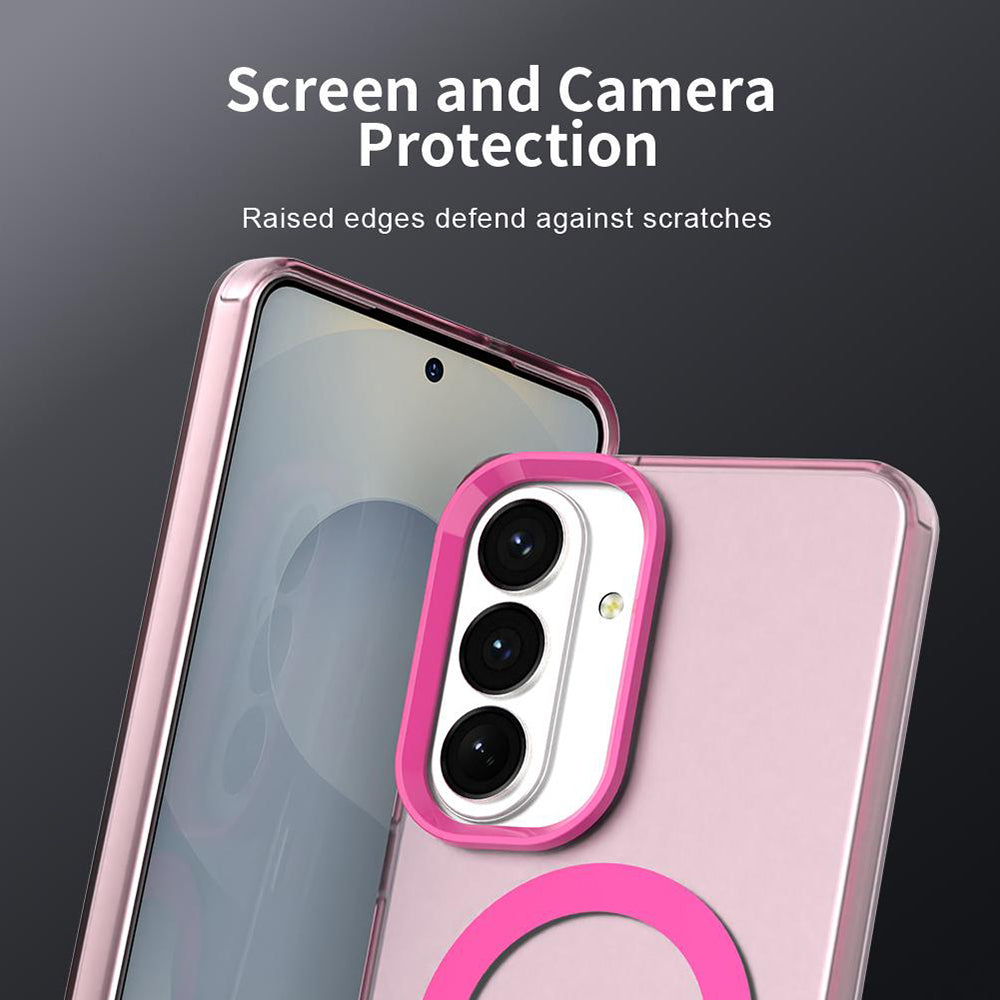 MagSafe deksel for Samsung Galaxy S26 Plus, Techsuit, CandyCase, Rosa