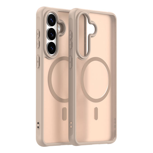 MagSafe-deksel for Samsung Galaxy S26 Plus, Techsuit, HaloFrost II, Gull