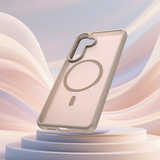MagSafe-deksel for Samsung Galaxy S26 Plus, Techsuit, HaloFrost II, Gull