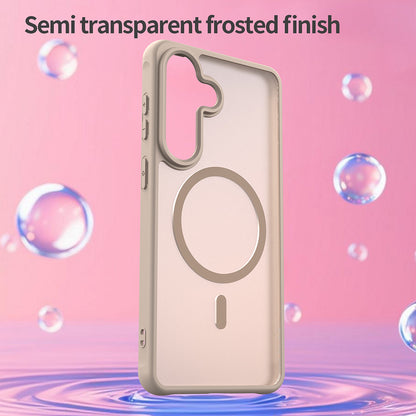MagSafe-deksel for Samsung Galaxy S26 Plus, Techsuit, HaloFrost II, Gull