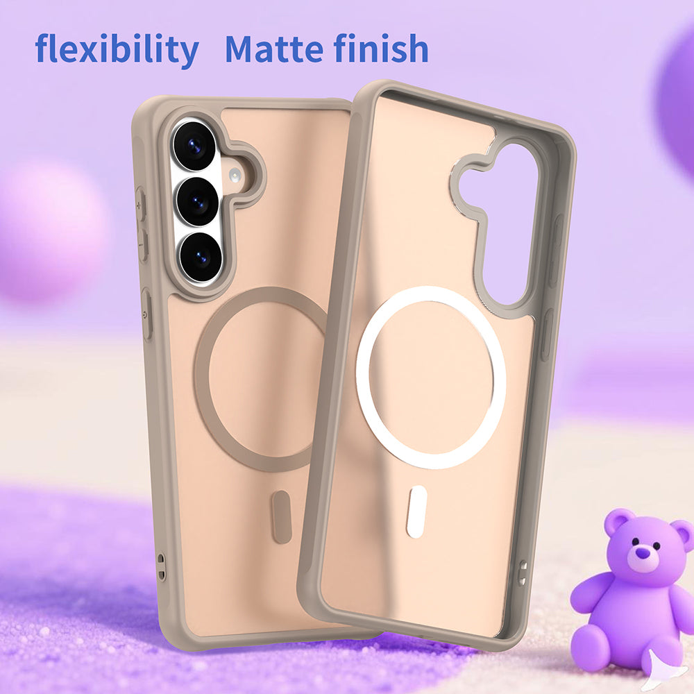 MagSafe-deksel for Samsung Galaxy S26 Plus, Techsuit, HaloFrost II, Gull