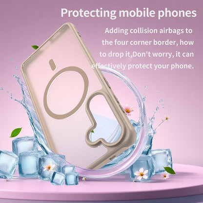 MagSafe-deksel for Samsung Galaxy S26 Plus, Techsuit, HaloFrost II, Gull