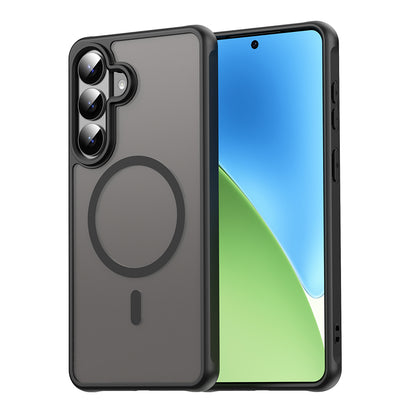 MagSafe-deksel for Samsung Galaxy S26 Plus, Techsuit, HaloFrost II, Svart