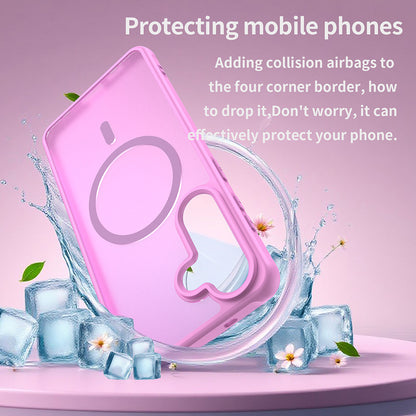 MagSafe-deksel for Samsung Galaxy S26 Plus, Techsuit, HaloFrost II, Rosa