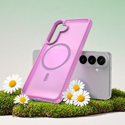 MagSafe-deksel for Samsung Galaxy S26 Plus, Techsuit, HaloFrost II, Rosa