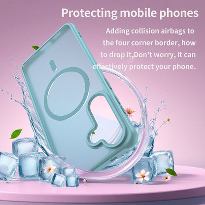 MagSafe-deksel for Samsung Galaxy S26 Plus, Techsuit, HaloFrost II, Lys Grønn