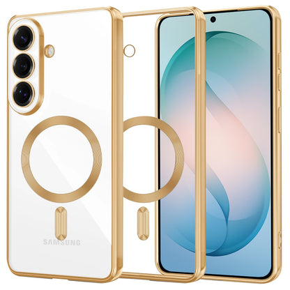 MagSafe-deksel for Samsung Galaxy S26 Plus, Techsuit, Luxury Crystal, Gull