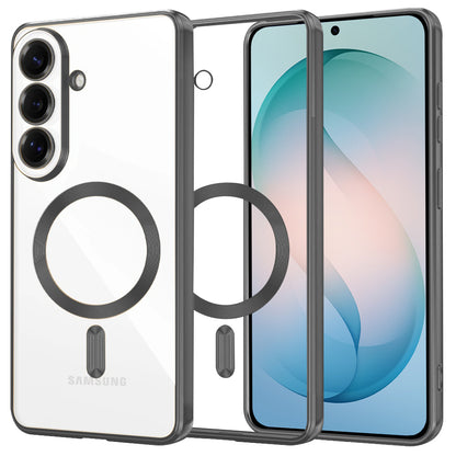 MagSafe-deksel for Samsung Galaxy S26 Plus, Techsuit, Luxury Crystal, Svart