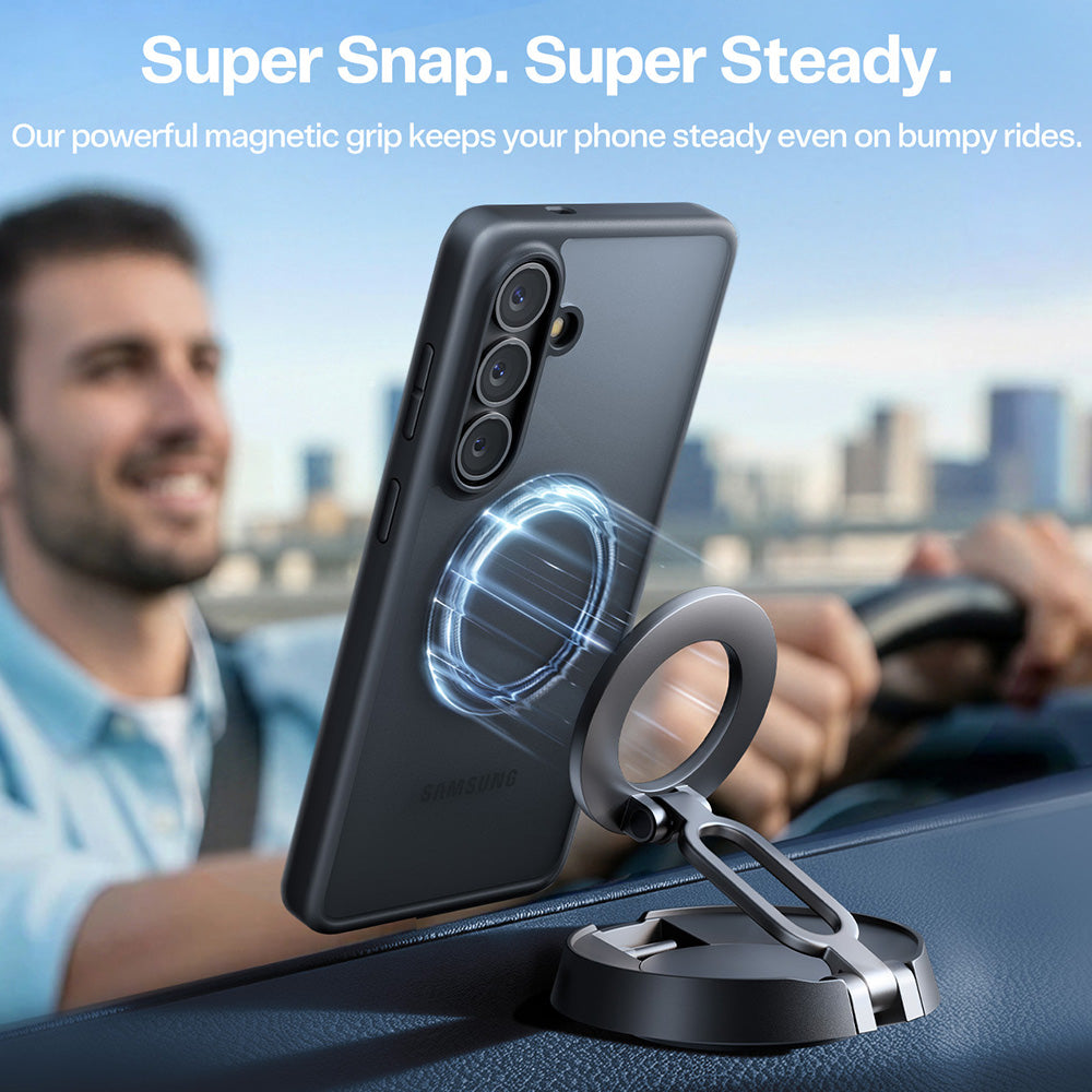 MagSafe-deksel for Samsung Galaxy S26 Plus, Torras, Guardian, Svart