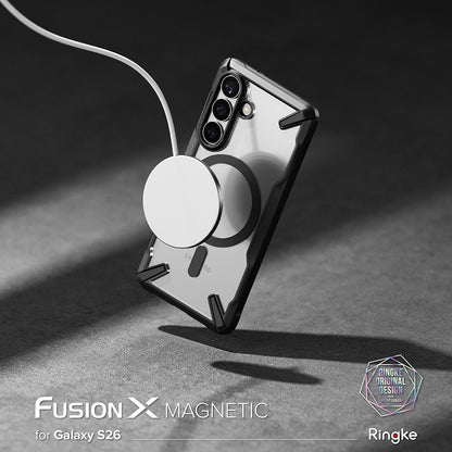 MagSafe-deksel for Samsung Galaxy S26, Ringke, Fusion X, Svart
