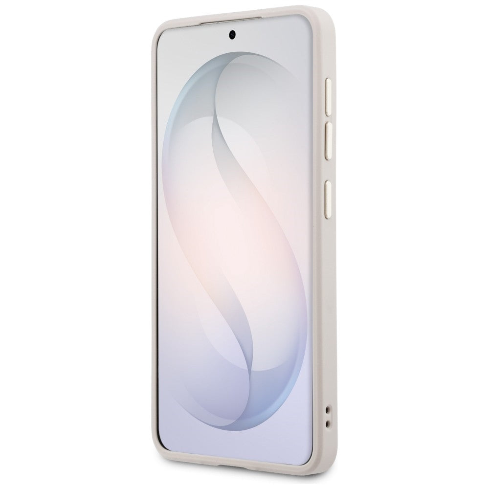 MagSafe-deksel for Samsung Galaxy S26 S942, Guess, 4G Embossed Ring, Rosa