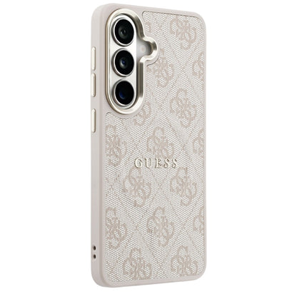 MagSafe-deksel for Samsung Galaxy S26 S942, Guess, 4G Embossed Ring, Rosa