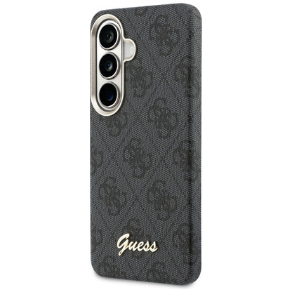 MagSafe-deksel for Samsung Galaxy S26 S942, Guess, 4G Script Logo, Svart