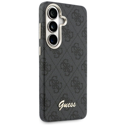 MagSafe-deksel for Samsung Galaxy S26 S942, Guess, 4G Script Logo, Svart