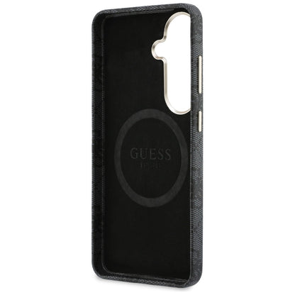 MagSafe-deksel for Samsung Galaxy S26 S942, Guess, 4G Script Logo, Svart