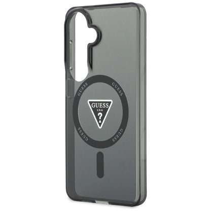 MagSafe-deksel for Samsung Galaxy S26 S942, Guess, IML Gradient Triangle Logo, Svart