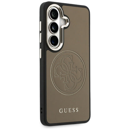 MagSafe-deksel for Samsung Galaxy S26 S942, Guess, Perforated Logo, Brun