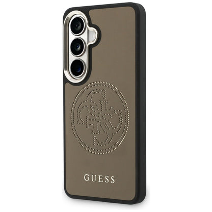 MagSafe-deksel for Samsung Galaxy S26 S942, Guess, Perforated Logo, Brun