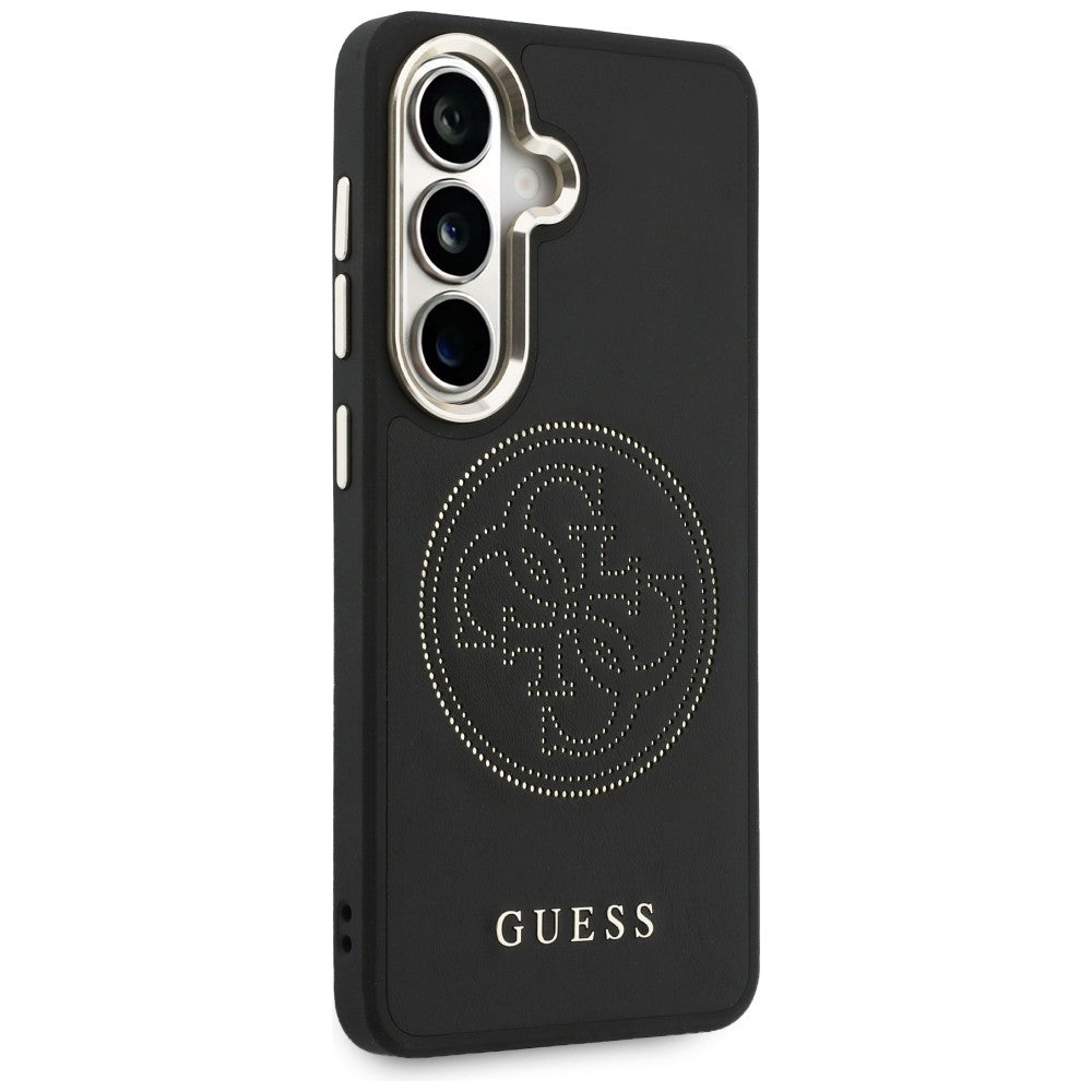 MagSafe-deksel for Samsung Galaxy S26 S942, Guess, Perforated Logo, Svart
