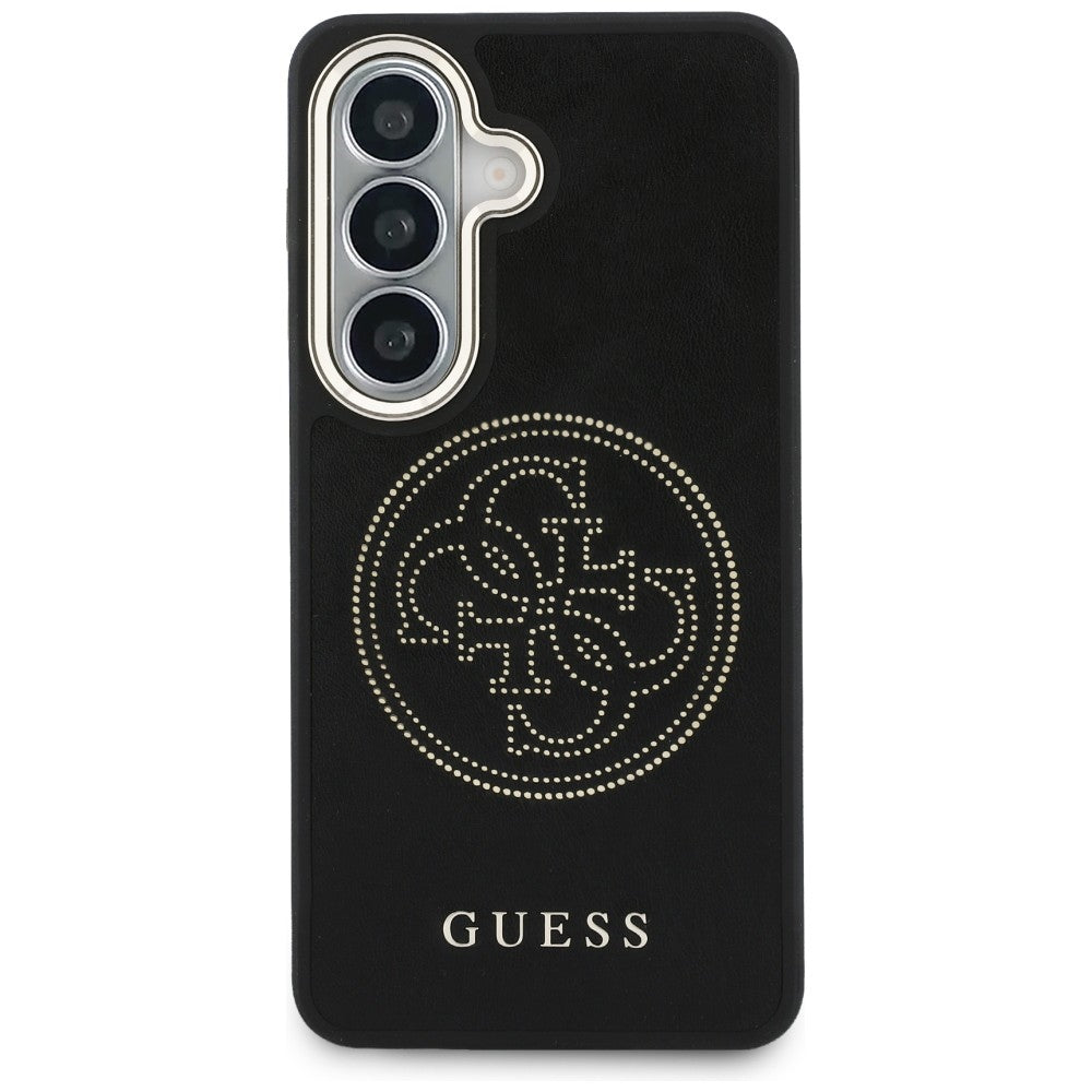 MagSafe-deksel for Samsung Galaxy S26 S942, Guess, Perforated Logo, Svart