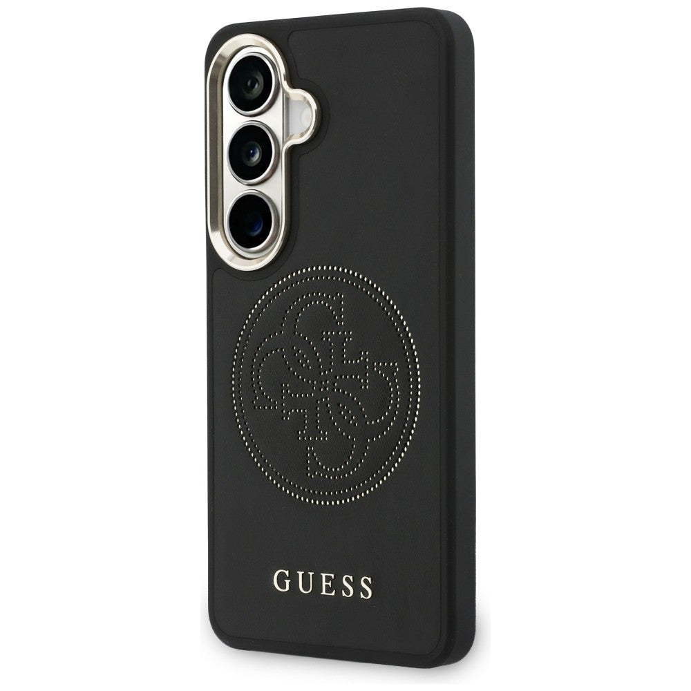 MagSafe-deksel for Samsung Galaxy S26 S942, Guess, Perforated Logo, Svart