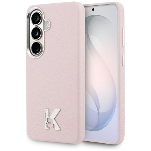 MagSafe-deksel for Samsung Galaxy S26 S942, Karl Lagerfeld, Karl Head Logo, Rosa