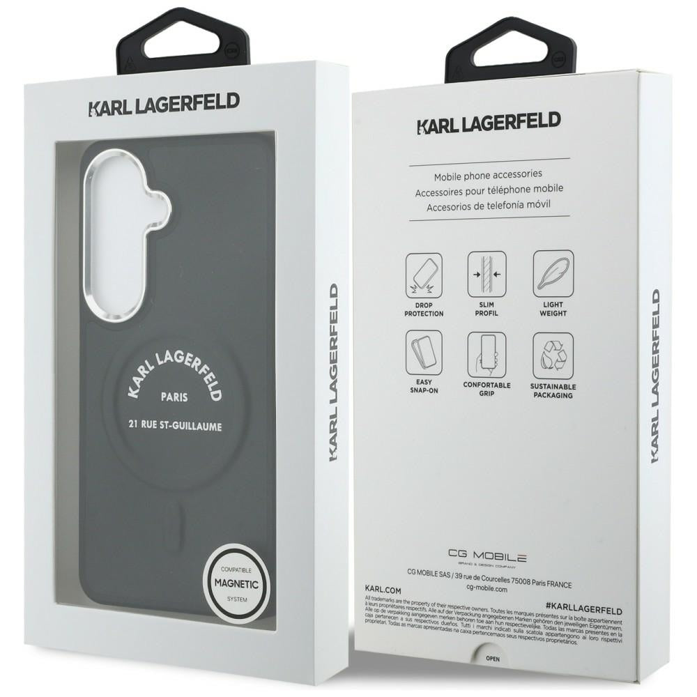 MagSafe-deksel for Samsung Galaxy S26 S942, Karl Lagerfeld, Karl RSG Logo, Svart