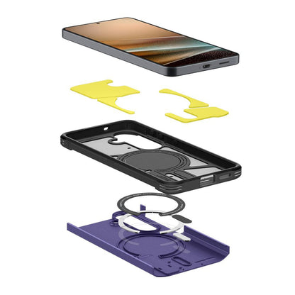 MagSafe-deksel for Samsung Galaxy S26 S942, Spigen, Tough Armor, Lilla ACS11221