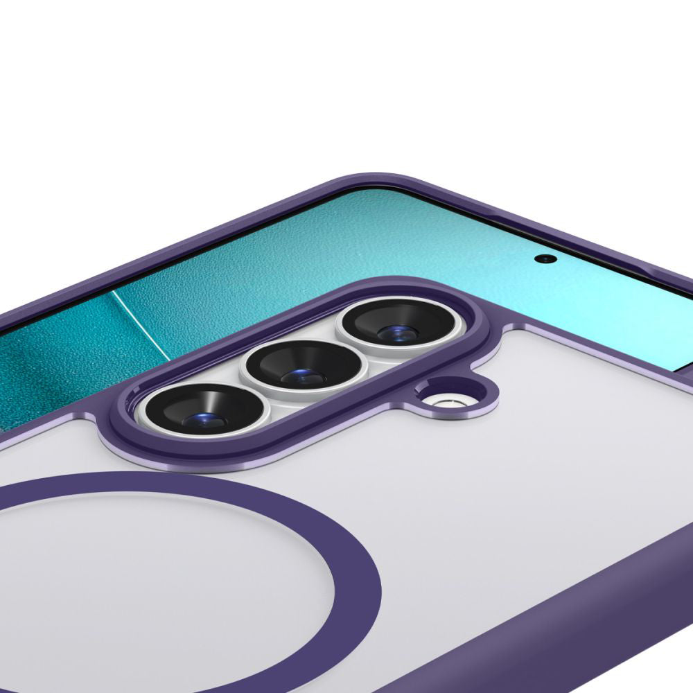 MagSafe-deksel for Samsung Galaxy S26 S942, Spigen, Ultra Hybrid, Mørk Lilla ACS11220