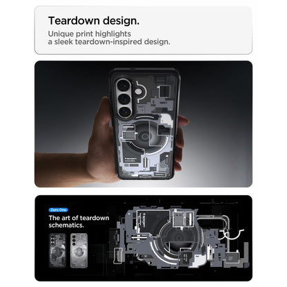 MagSafe-deksel for Samsung Galaxy S26 S942, Spigen, Ultra Hybrid Zero One, Svart ACS10736