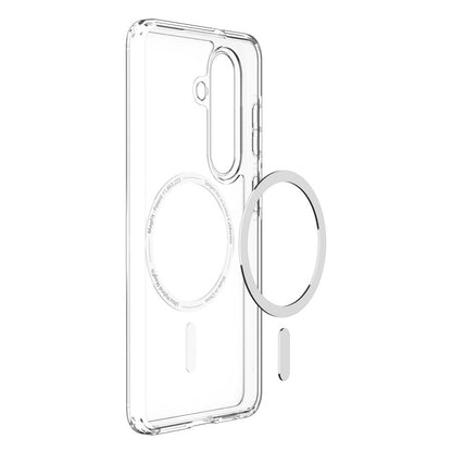 MagSafe-deksel for Samsung Galaxy S26 S942, Spigen, Ultra Hybrid, Transparent Hvit ACS10734
