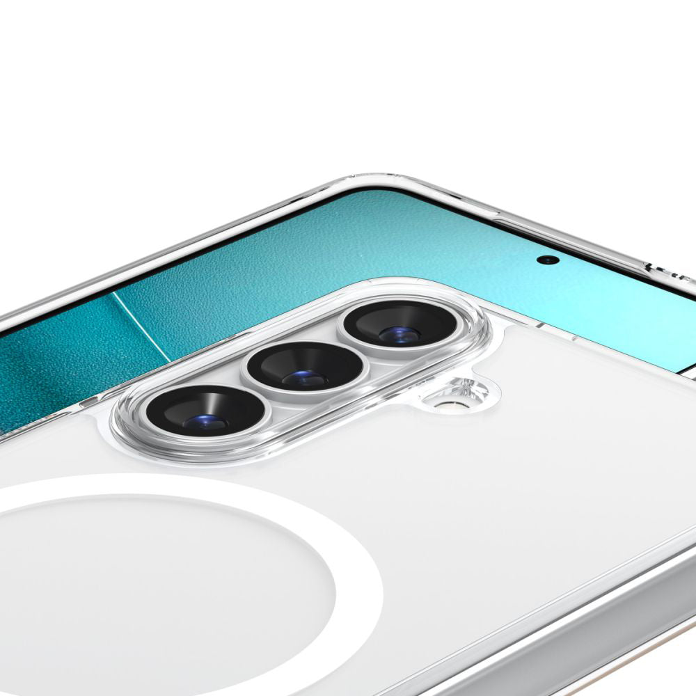 MagSafe-deksel for Samsung Galaxy S26 S942, Spigen, Ultra Hybrid, Transparent Hvit ACS10734