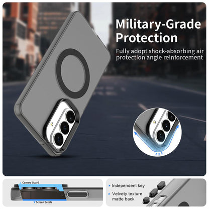 MagSafe-deksel for Samsung Galaxy S26, Techsuit, CandyCase, Svart