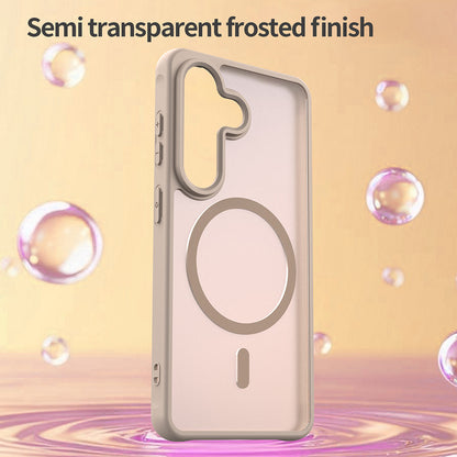 MagSafe-deksel for Samsung Galaxy S26, Techsuit, HaloFrost II, Gull