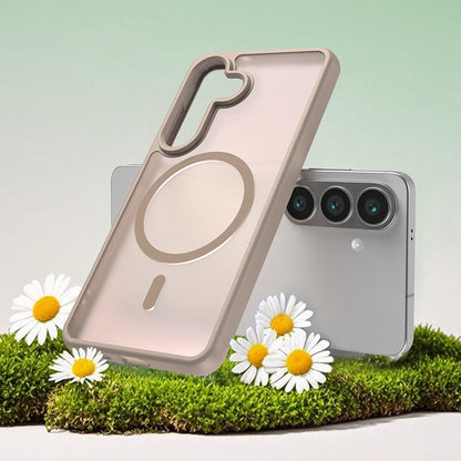 MagSafe-deksel for Samsung Galaxy S26, Techsuit, HaloFrost II, Gull