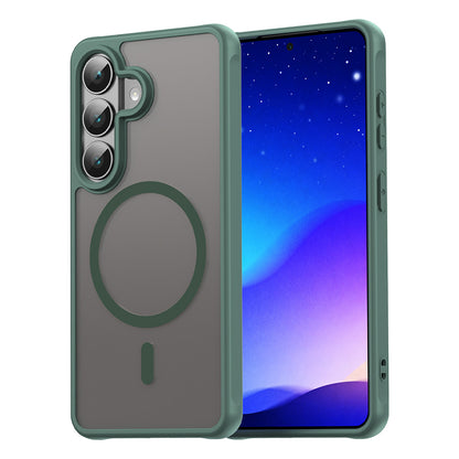 MagSafe-deksel for Samsung Galaxy S26, Techsuit, HaloFrost II, Grønn