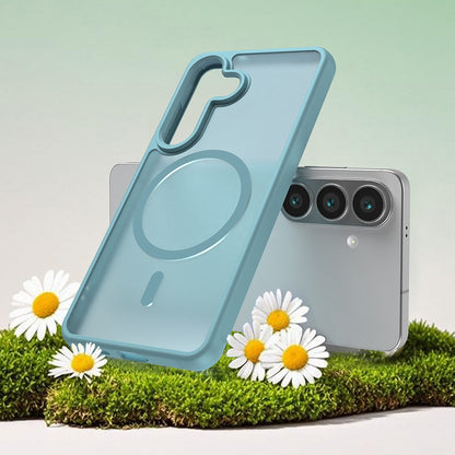 MagSafe-deksel for Samsung Galaxy S26 S942, Techsuit, HaloFrost II, Lys Grønn