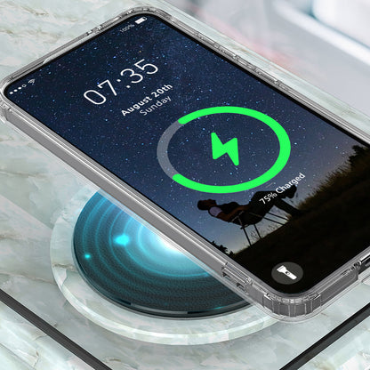 MagSafe-deksel for Samsung Galaxy S26 S942, Techsuit, Pro, Gjennomsiktig