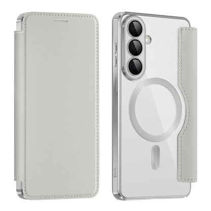 MagSafe deksel for Samsung Galaxy S26, Techsuit, SmartMag Book, Grå