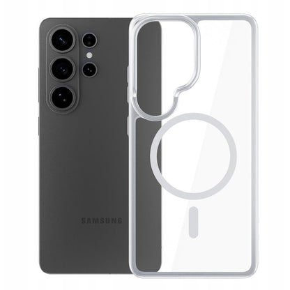 MagSafe-deksel for Samsung Galaxy S26 Ultra S948, 3MK, Armor MagCase, Transparent
