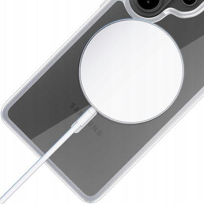 MagSafe-deksel for Samsung Galaxy S26 Ultra S948, 3MK, Armor MagCase, Transparent