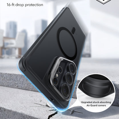 MagSafe-deksel for Samsung Galaxy S26 Ultra, ESR, Classic Hybrid Kickstand, Satinert Svart